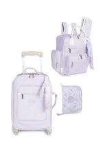 KIT MATERNIDADE 3 PÇS FLORAL LAVANDAS - MASTERBAG