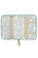 KIT MATERNIDADE 3 PÇS BEAR XADREZ - MENTA