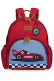 MOCHILA + LANCHEIRA KIDS CARROS - VERMELHO - MASTERBAG KIDS