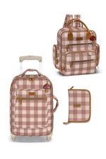 KIT MATERNIDADE 3 PEÇS COGUMELOS - CARAMELO