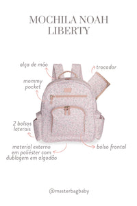 MOCHILA NOAH LIBERTY - ROSE