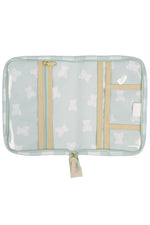 KIT MATERNIDADE 3 PÇS BEAR XADREZ - MENTA