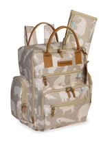 KIT MATERNIDADE 3 PÇS SAFARI - CAQUI - MASTERBAG
