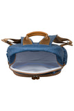 MOCHILA KIDS DINOSSAURO - AZUL - MASTERBAG