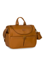 BOLSA NINA CAVALINHO LISA - CARAMELO