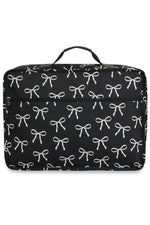 MALA VINTAGE MARIE ESTAMPADA - PRETO