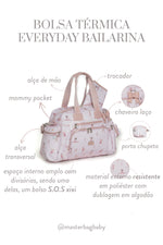 BOLSA TÉRMICA EVERYDAY BAILARINA - ROSE - MASTERBAG