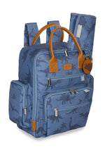 KIT MATERNIDADE  3 PÇS DINOSSAURO - AZUL - MASTERBAG