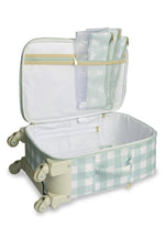 KIT MATERNIDADE 3 PÇS BEAR XADREZ - MENTA