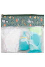 SAQUINHO ORGANIZADOR KIDS - VERDE - LEÃO
