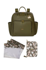 KIT DIA A DIA VINTAGE - BORBOLETAS OLIVA - (3 PÇS)