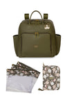 KIT DIA A DIA VINTAGE - BORBOLETAS OLIVA - (3 PÇS)