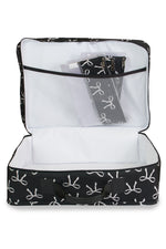 MALA VINTAGE MARIE ESTAMPADA - PRETO