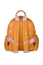 MOCHILA KIDS ARCO-ÍRIS BOHO - MOSTARDA