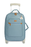 KIT MATERNIDADE 3 PÇS  BARQUINHOS LISA - AZUL - MASTERBAG