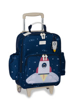 MOCHILA DE RODINHA KIDS ESPAÇO - MARINHO - MASTERBAG