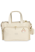BOLSA TÉRMICA ANNE BORBOLETAS - MARFIM