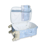 MALA DE RODINHA BARQUINHOS ESTAMPADA - AZUL - MASTERBAG