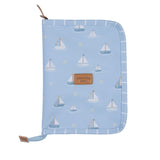 PORTA CARTEIRA DE VACINACAO BARQUINHOS ESTAMPADA - AZUL - MASTERBAG