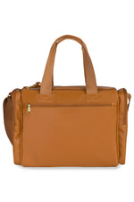 KIT MATERNIDADE 4 PÇS CAVALINHOS LISA - CARAMELO