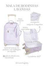 MALA DE RODINHA LAVANDAS - MASTERBAG