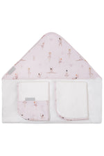 CONJUNTO TOALHAS BAILARINA - ROSE - MASTERBAG
