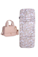 CONJUNTO PARQUINHO BORBOLETAS - ROSA  - MASTERBAG