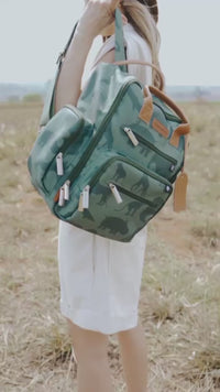 Stories de MOCHILA URBAN SAFARI - VERDE