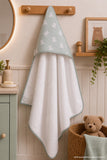 CONJUNTO DE TOALHAS BEAR XADREZ - MENTA - MASTERBAG