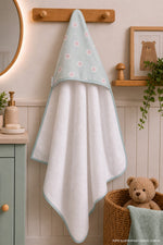 CONJUNTO TOALHAS MARGARIDAS - MENTA
