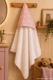 CONJUNTO TOALHAS MARGARIDA - ROSA - MASTERBAG