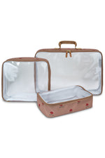 ORGANIZADOR DE MALA COGUMELO - CARAMELO - MASTERBAG