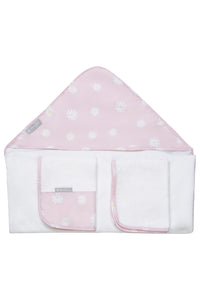 CONJUNTO TOALHAS MARGARIDA - ROSA - MASTERBAG