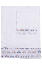 KIT FRALDA DE BOCA CARRINHOS - AZUL - MASTERBAG