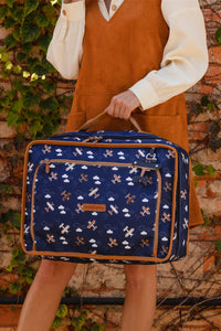 MALA VINTAGE AVIÃO - MARINHO - MASTERBAG