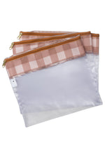 CONJUNTO 3 SAQUINHOS TEDDY - CARAMELO - MASTERBAG