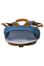 MOCHILA KIDS DINOSSAURO - AZUL - MASTERBAG