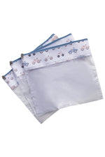 CONJUNTO 3 SAQUINHOS CARRINHOS - AZUL - MASTERBAG