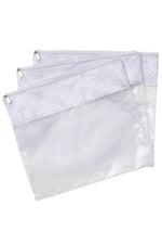 CONJUNTO 3 SAQUINHOS FLORAL LAVANDAS - MASTERBAG